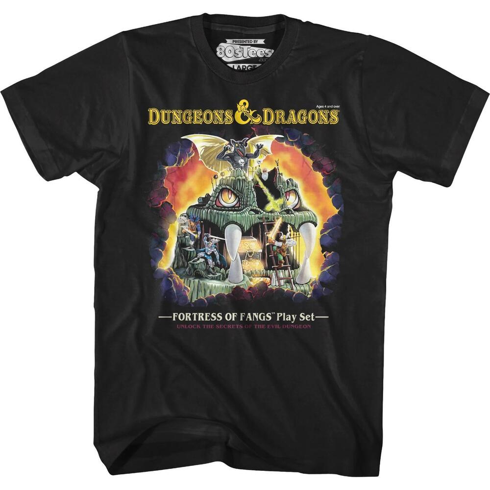 Fortress Of Fangs Dungeons Dragons Tshirt